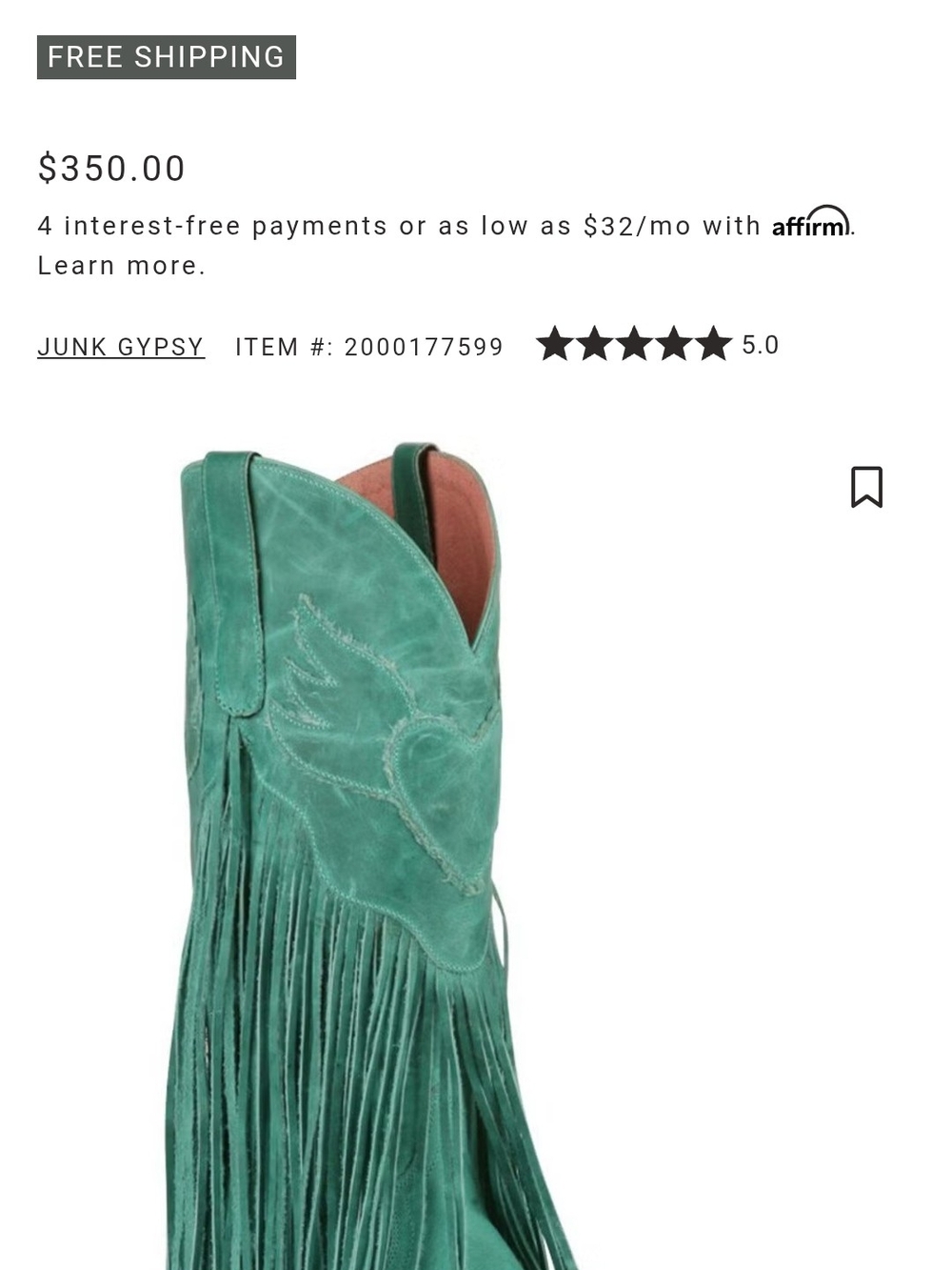 Womens Fringe BOOTS